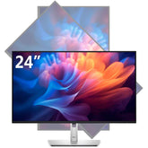Dell P2425h (2024) 24" Ips Full Hd 100hz Professional Stand Monitor Extensive Conneivity ( Display Port , Hdmi , Vga , Usb Hub)
